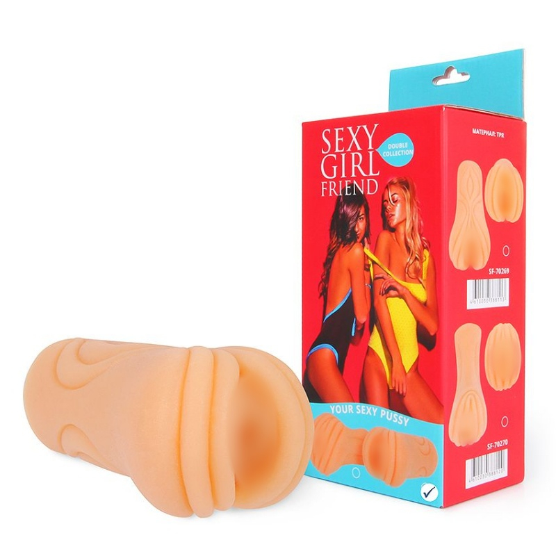Мастурбатор "Sexy Girl Friend" реалистичная вагина + гель "Sex Toys" 